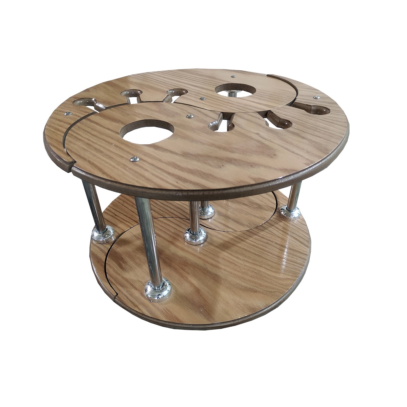 میز جلومبلی مدل شائولین مجموعه 2 عددی