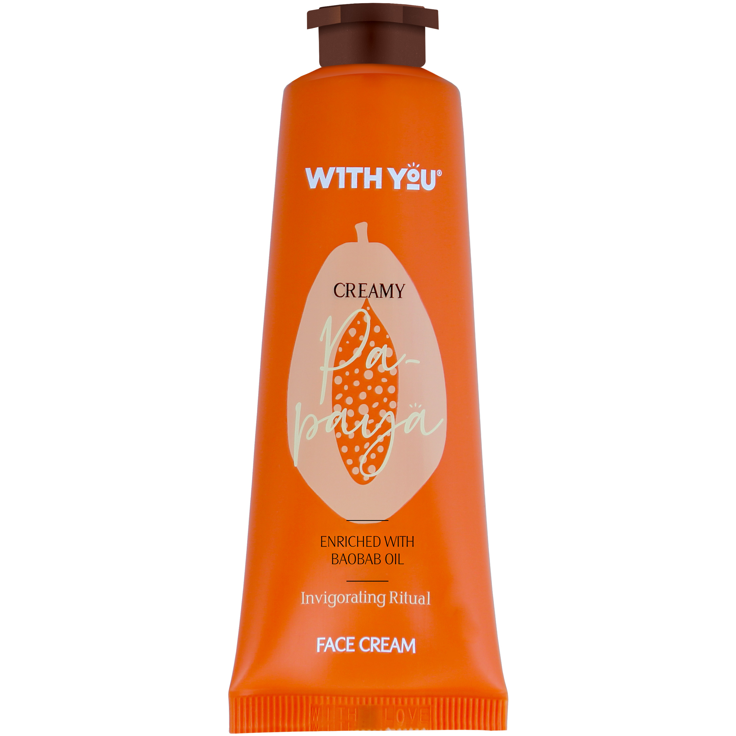 کرم مرطوب کننده ویت یو مدل Papaya حجم 50 میلی لیتر 