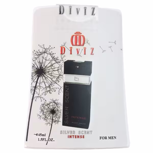 عطر جیبی مردانه دیوایز مدل سیلور سنت بوگارت حجم 45 میلی لیتر