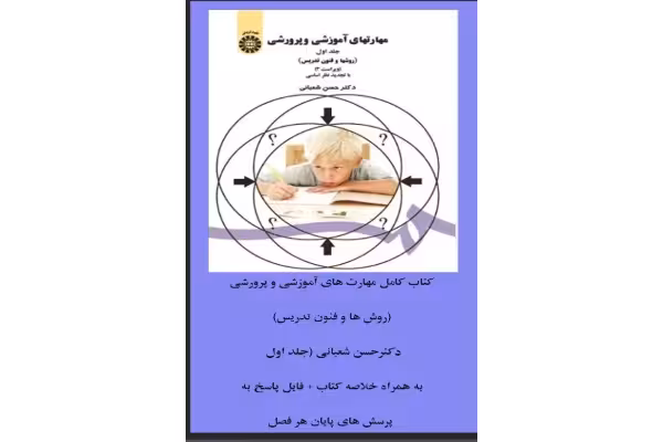 کتاب کامل روش ها و فنون تدریس دکترحسن شعبانی بهمراه خلاصه و نمونه سوال - کتابخانه مجازی واتیکان