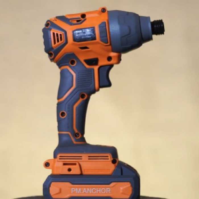 پیچگوشتی شارژی براشلس با باتری 20 ولت و یکسال گارانتی برند انکور تک باتری