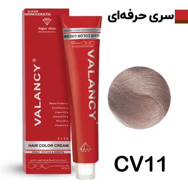 والانسی رنگ مو الماسی شماره CV11