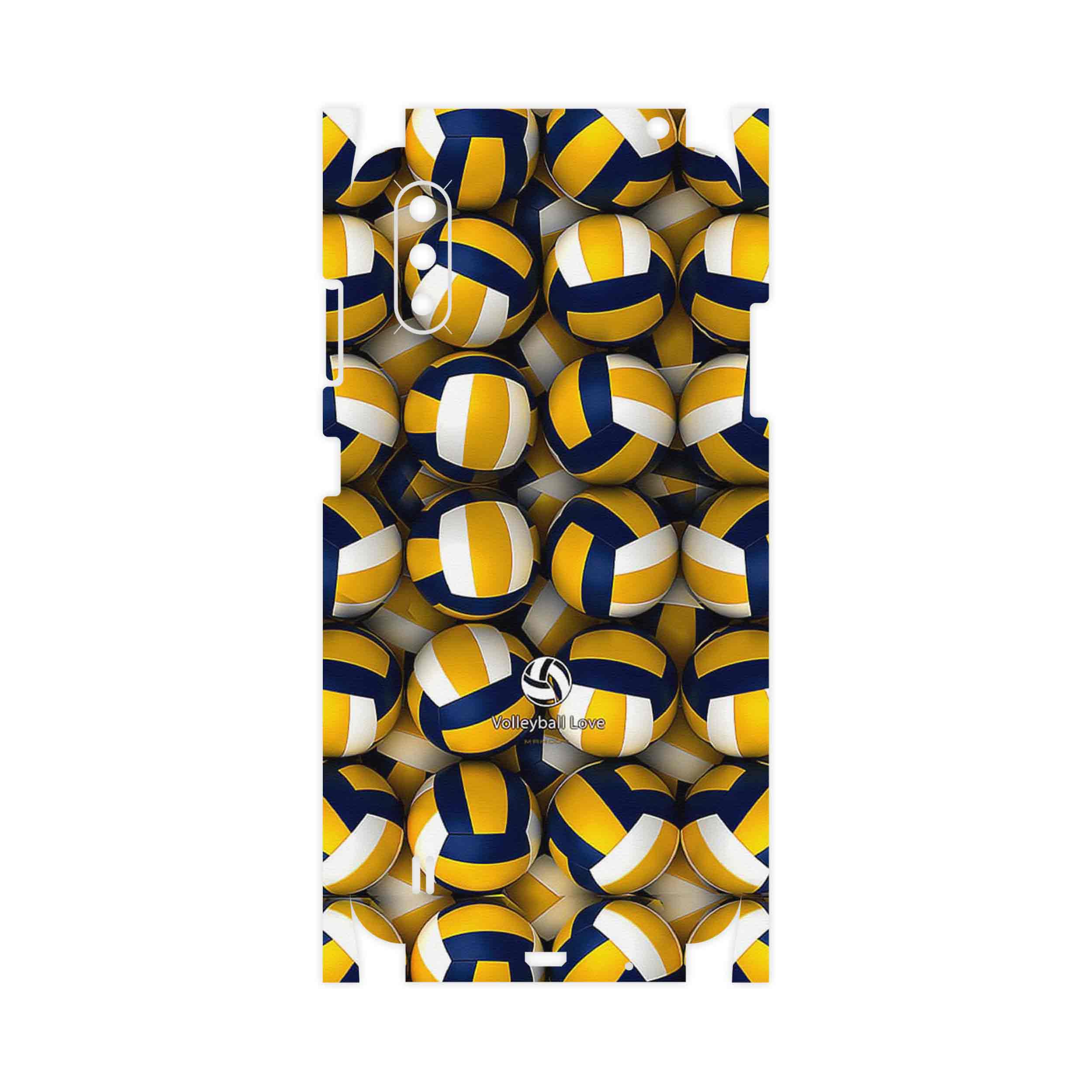 برچسب پوششی ماهوت مدل Volleyball-FullSkin مناسب برای گوشی موبایل سامسونگ Galaxy A01