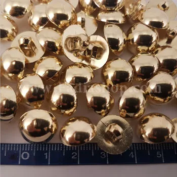 دکمه فندقی طلایی سایز 2