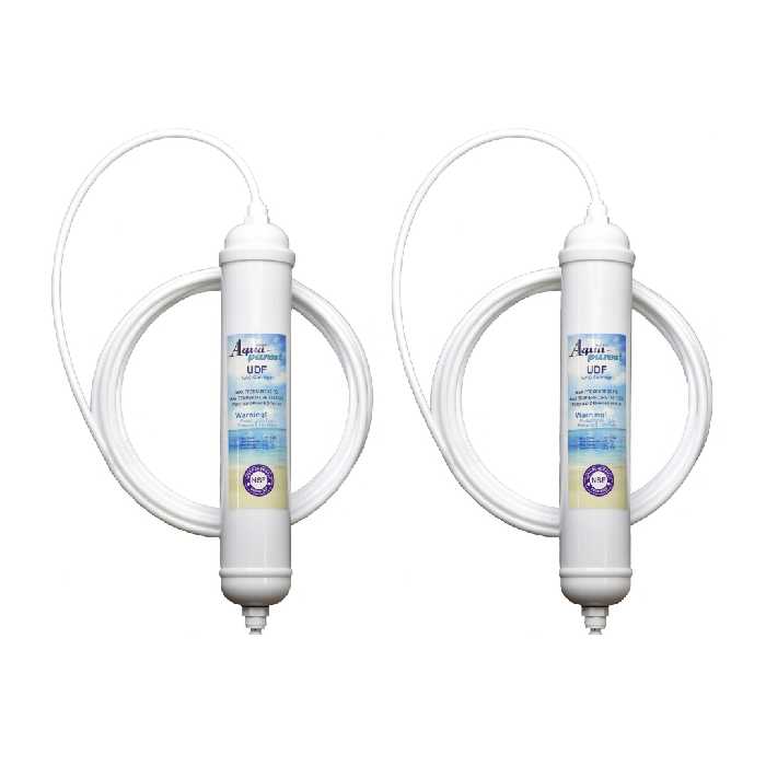 فیلتر یخچال ساید بای ساید آکوا پیورست مدل G-2500 مجموعه 2 عددی