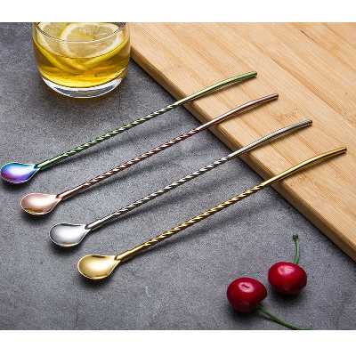 قاشق شربت خوری مدلِ هایلایت بسته 6 عددی 