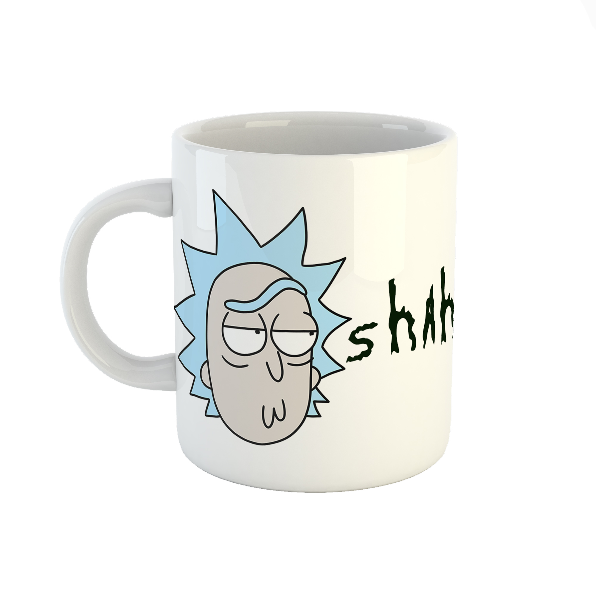 ماگ طرح اسم شهروز مدل rick and morty کد 1019