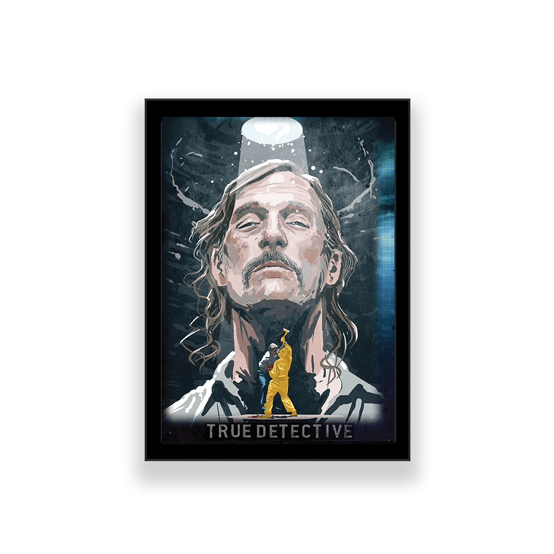 تابلو طرح سریال true detective