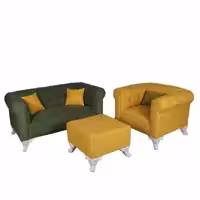 مبل کودک مدل ست مینی چستر به همراه پاف و کوسن