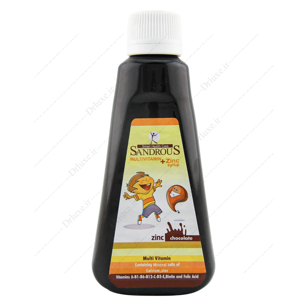 شربت مولتی ویتامین و زینک سندروس