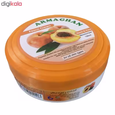 کرم مرطوب کننده ارمغان مدل Peach حجم 100 میلی لیتر