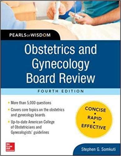 Obstetrics and Gynecology Board Review Pearls of Wisdom, 4ed - کتاب پزشکی بهار