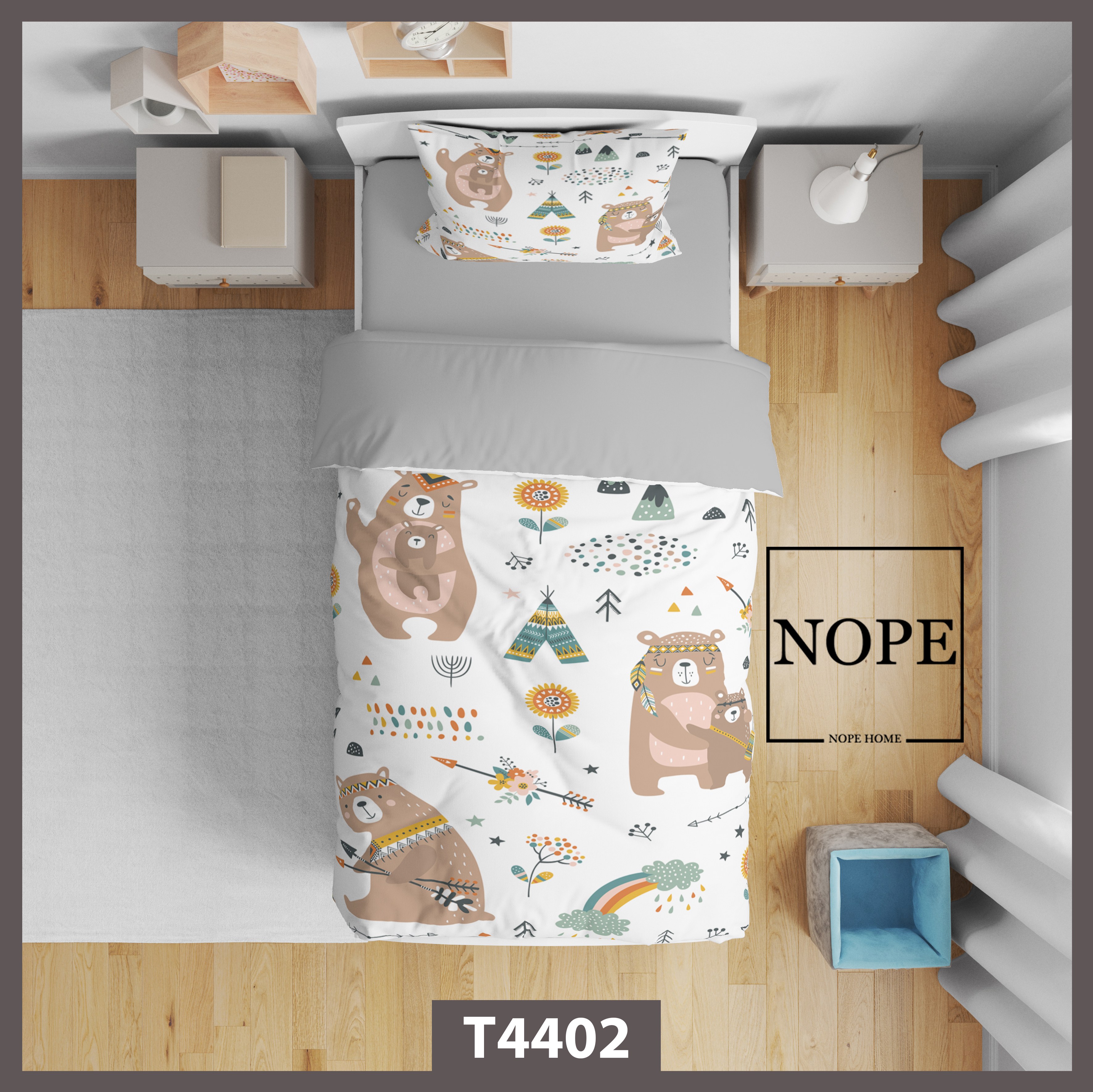 روتختی 4402یک نفره  5 تکه