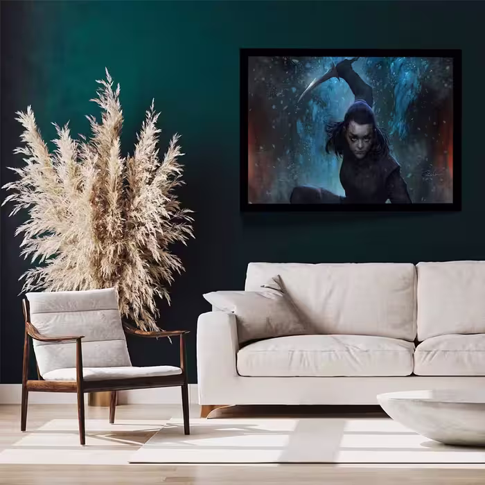 تابلو مدل arya stark کد F-10033