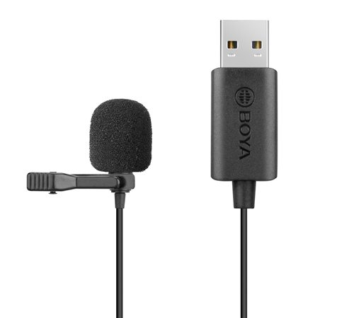 میکروفن یقه ای USB بویا BOYA BY-LM40