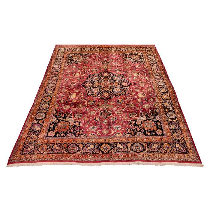 فرش قدیمی دستباف دوازده متری سی پرشیا کد 102443