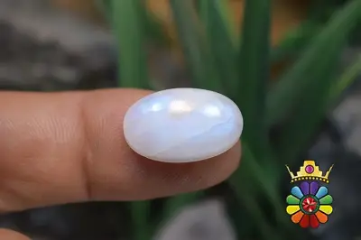 سنگ ماه رنگین کمانی(لابرادوریت سفید)