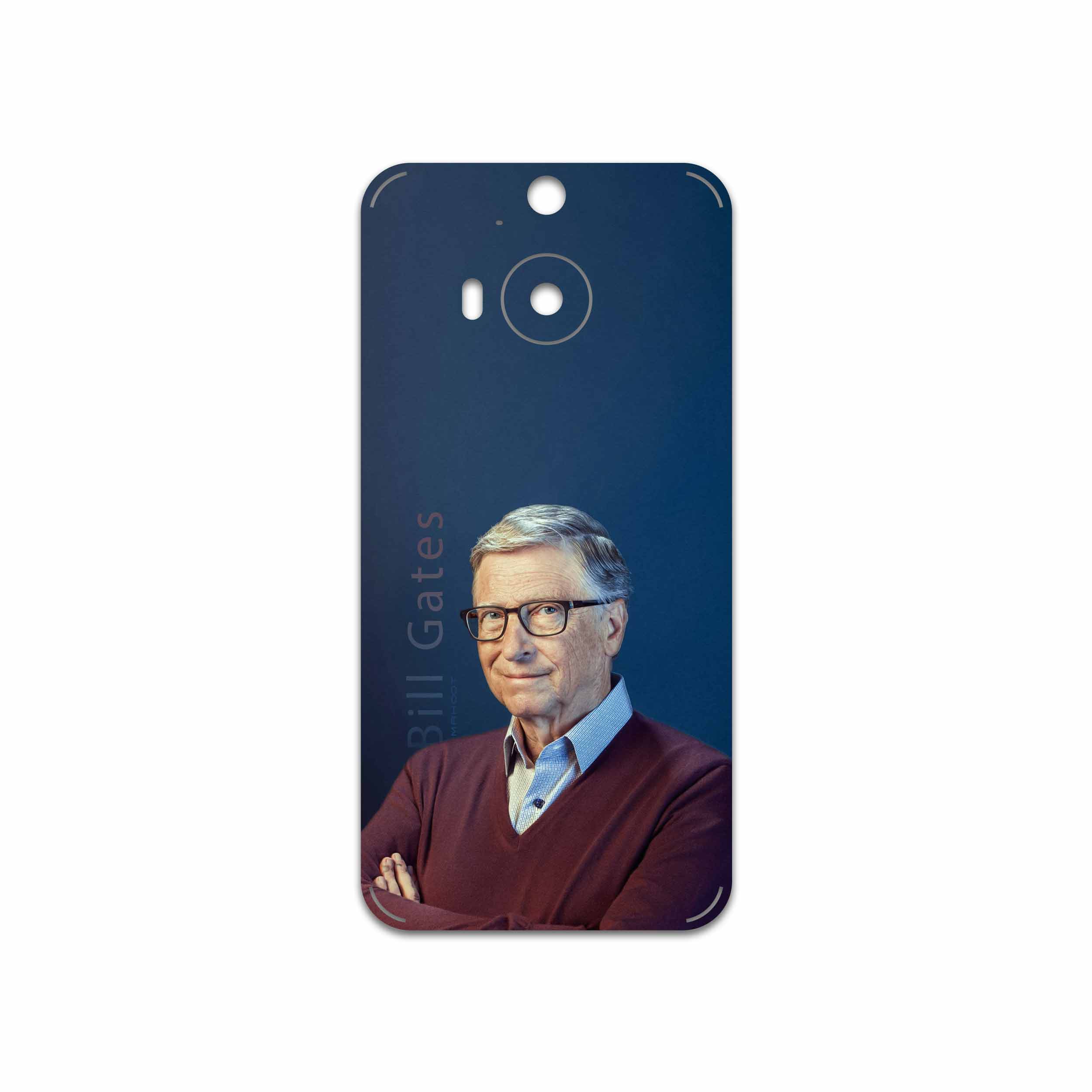 برچسب پوششی ماهوت مدل Bill Gates مناسب برای گوشی موبایل اچ تی سی One M9 Plus