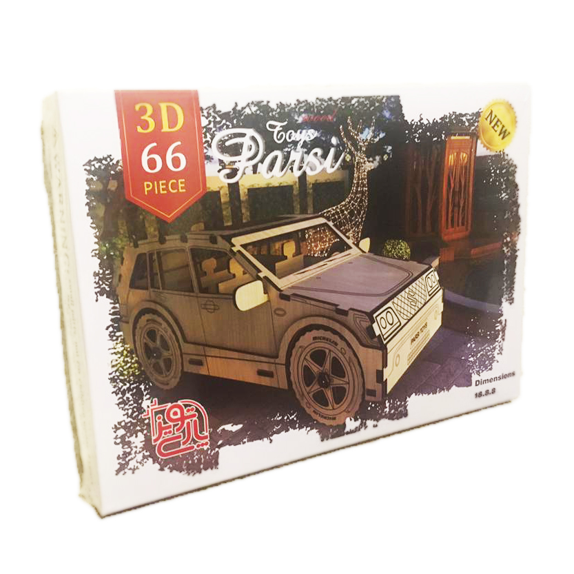 ساختنی پازل مدل ماشین سوزوکی کد ۵۱۳۴۴۰۷