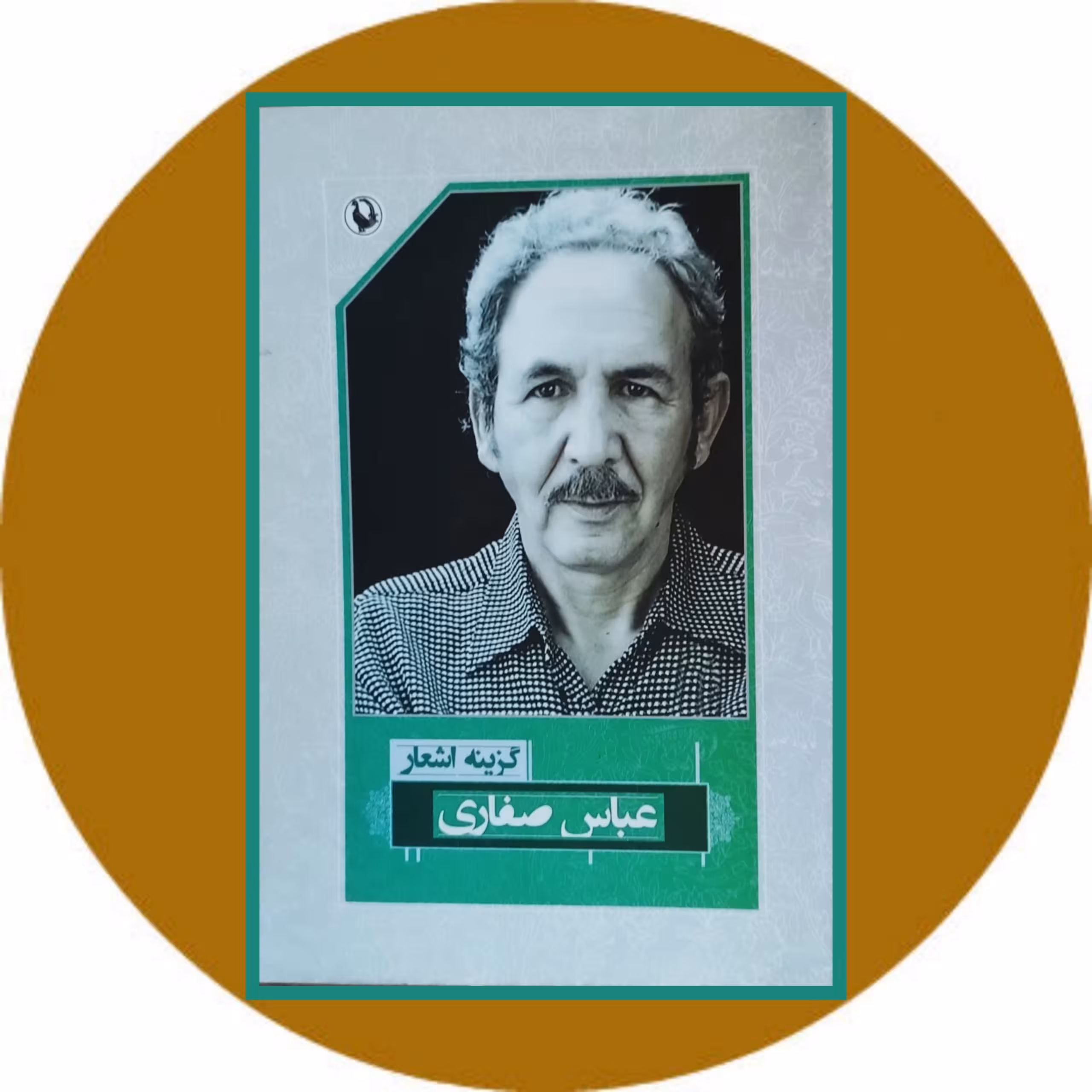 کتاب گزینه اشعار عباس صفاری - خرید با تخفیف چهل درصد از کتاب دایره قهوه ای