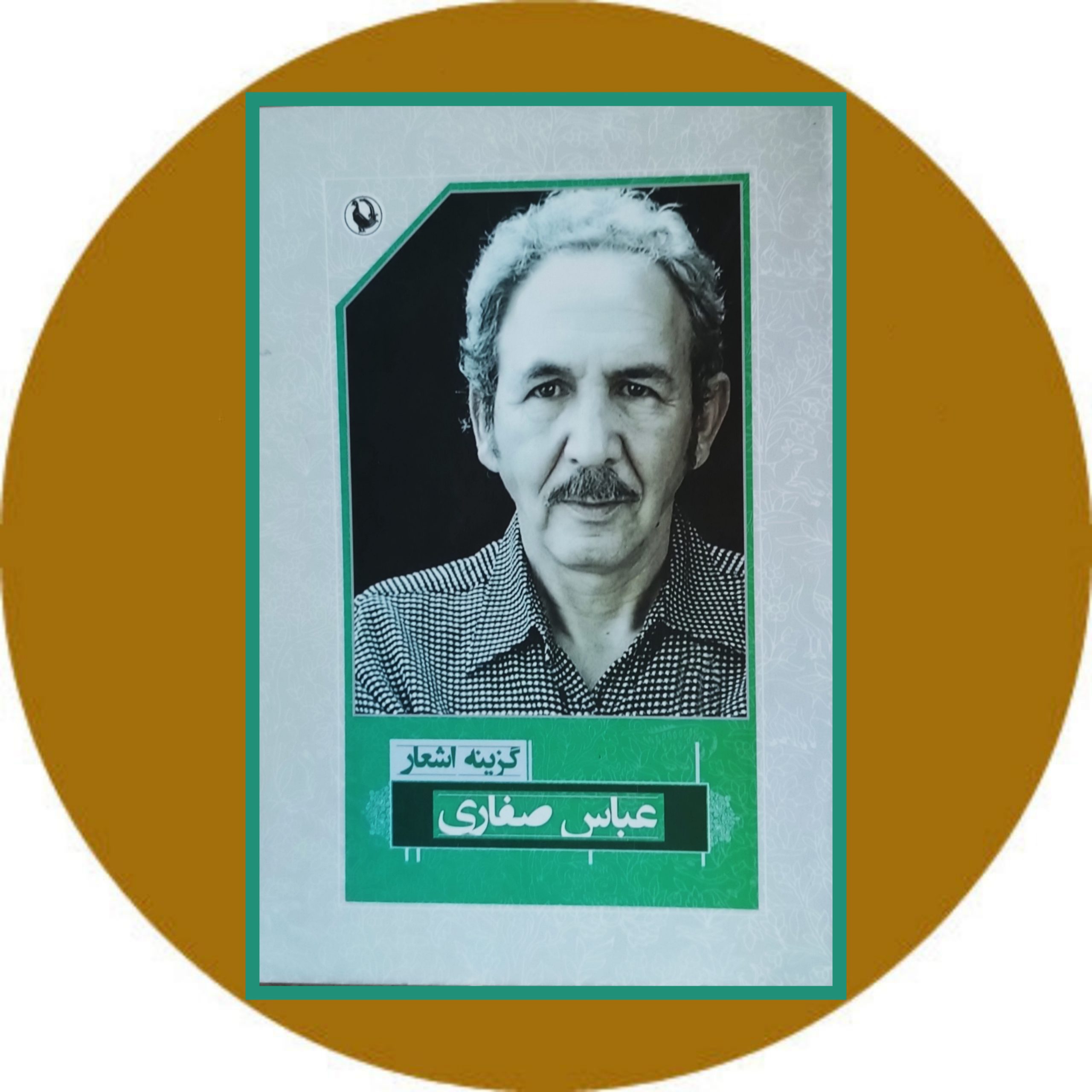 کتاب گزینه اشعار عباس صفاری - خرید با تخفیف چهل درصد از کتاب دایره قهوه ای
