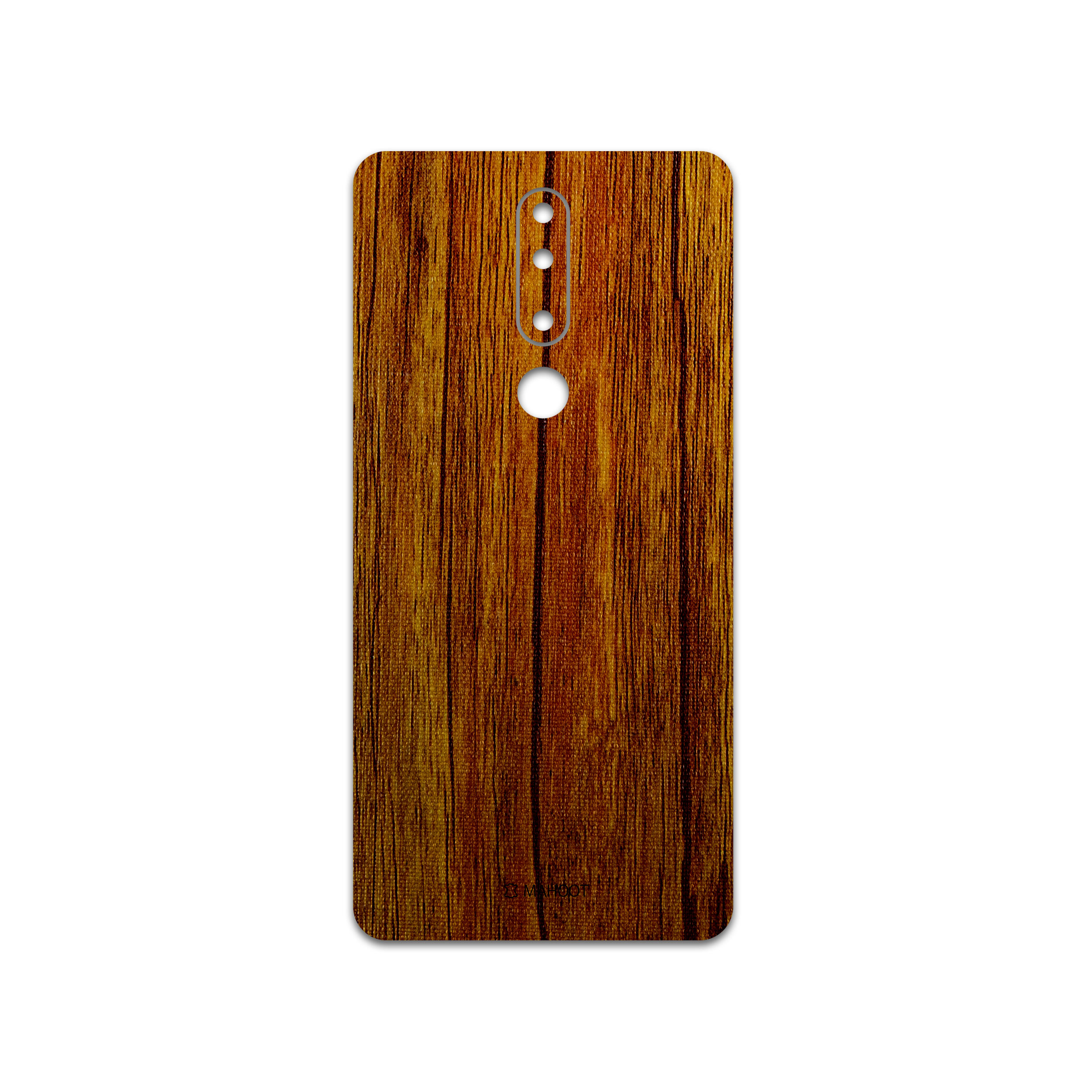 برچسب پوششی ماهوت مدل Orange-Wood مناسب برای گوشی موبایل نوکیا 3.1 Plus