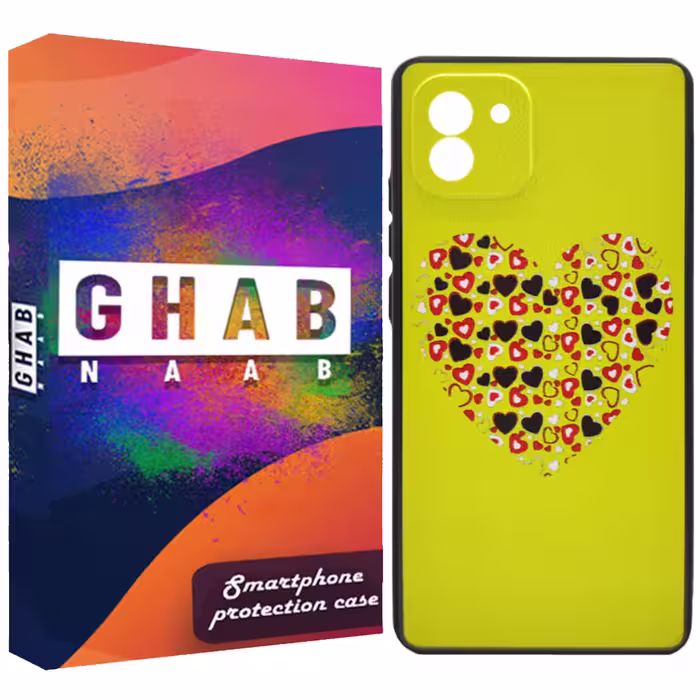 کاور قاب ناب طرح Heart مدل BN مناسب برای گوشی موبایل سامسونگ Galaxy A03