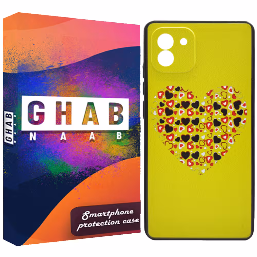 کاور قاب ناب طرح Heart مدل BN مناسب برای گوشی موبایل سامسونگ Galaxy A03