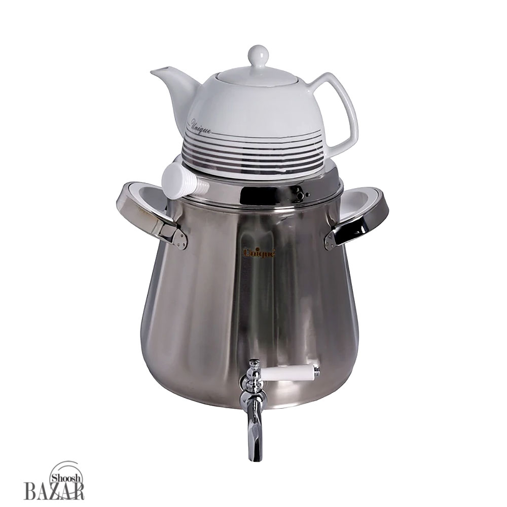 کتری قوری 5 لیتر شیردار یونیک کد 7240