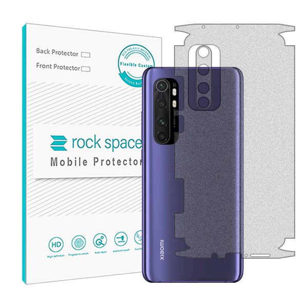 گلس پشت گوشی شیائومی Mi Note 10 Lite مدل نانو هیدروژل مات برند راک اسپیس کد 23043M