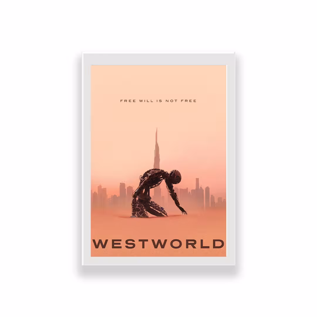 تابلو طرح فیلم west world