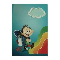 دفتر مشق 40 برگ پارسیان کد MA-Boy-40