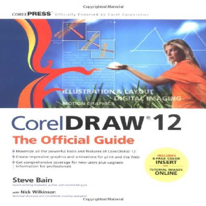 خرید و دانلود نسخه کامل کتاب CorelDRAW 12: The Official Guide