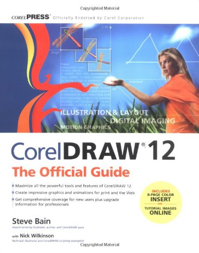 خرید و دانلود نسخه کامل کتاب CorelDRAW 12: The Official Guide
