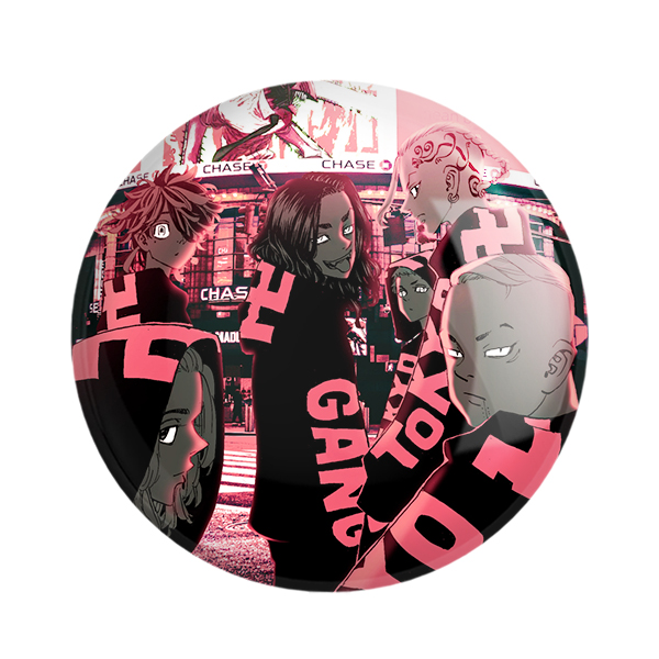 پیکسل خندالو مدل گنگ تومان انیمه توکیو ریونجرز کد 11151