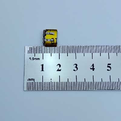 باتری لیتیوم یون مدل ICR-6671 ظرفیت 60 میلی آمپر ساعت بسته 2 عددی