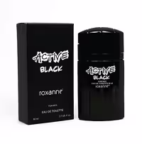 ادکلن مردانه اکتیو بلک رکسان مدل{ACTIVE BLACK} 80ml