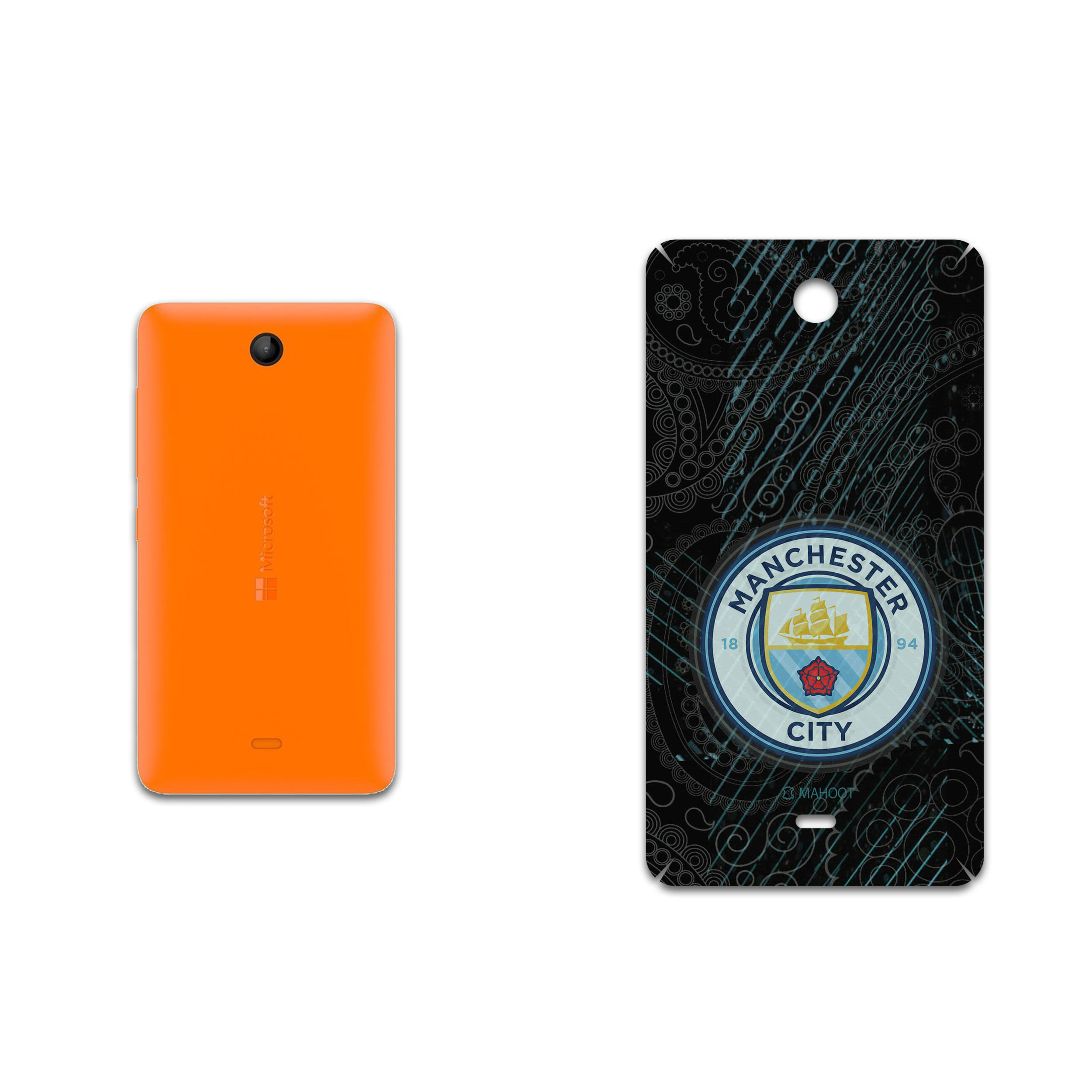 برچسب پوششی ماهوت مدل Manchester-City مناسب برای گوشی موبایل مایکروسافت Lumia 430