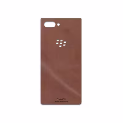 برچسب پوششی ماهوت مدل Matte-Natural-Leather مناسب برای گوشی موبایل بلک بری Key 2