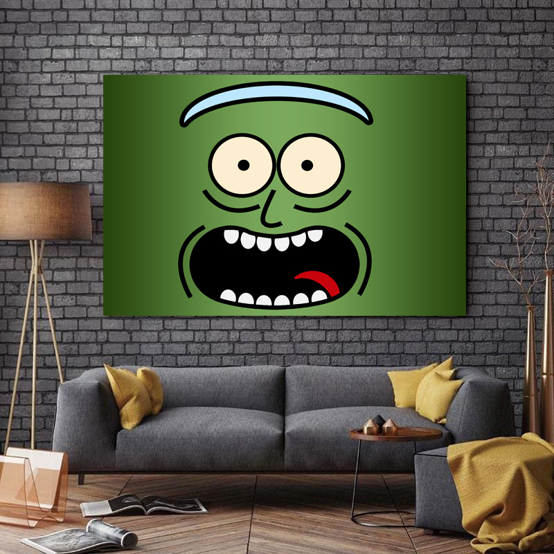 تابلو شاسی طرح انیمیشن مدل Rick and Morty کد A394