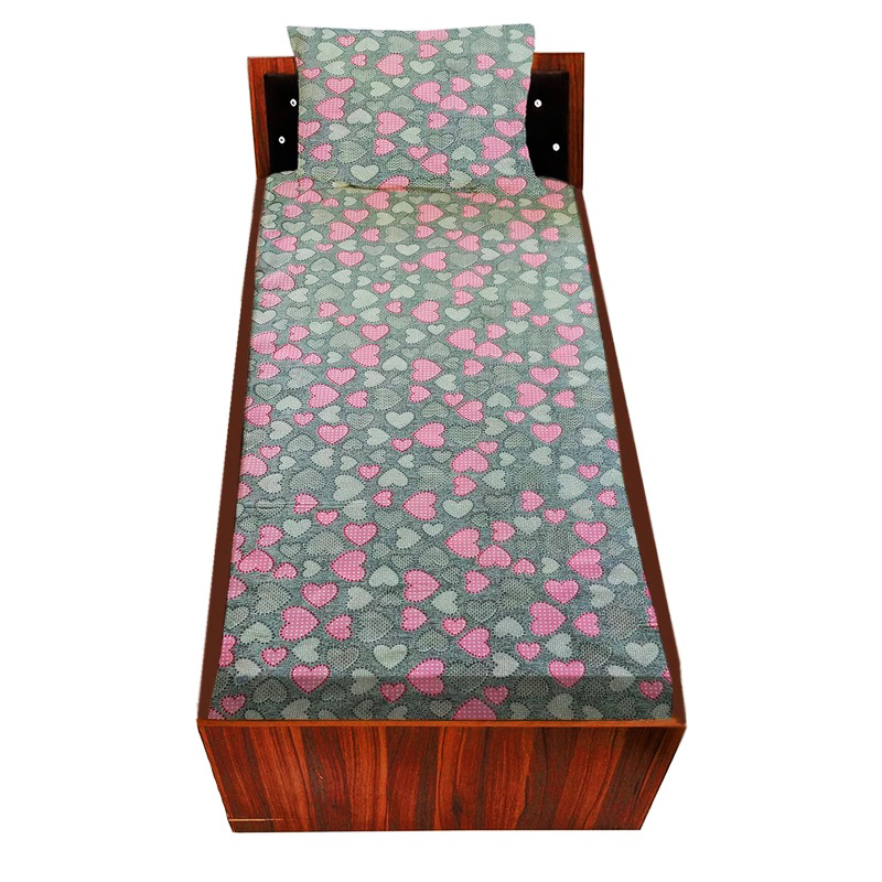 سرویس ملحفه آرین مدل قلب 3 کد Ar120 یک نفره 2 تکه