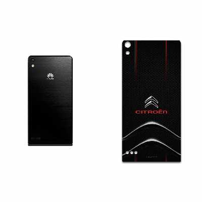 برچسب پوششی ماهوت مدل Citroen مناسب برای گوشی موبایل هوآوی Ascend P6