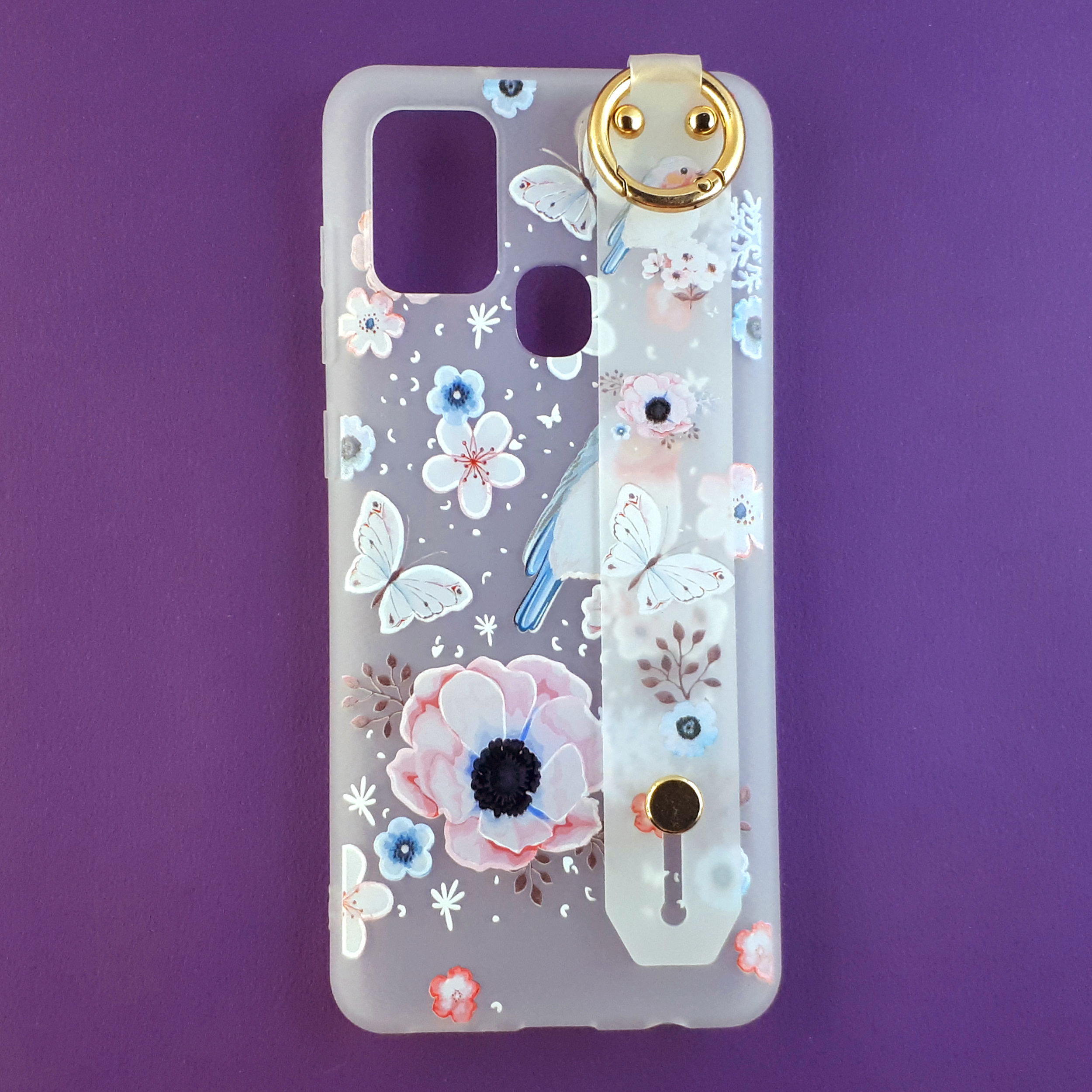 کاور طرح گل کد 03 مناسب برای گوشی موبایل سامسونگ Galaxy A21S