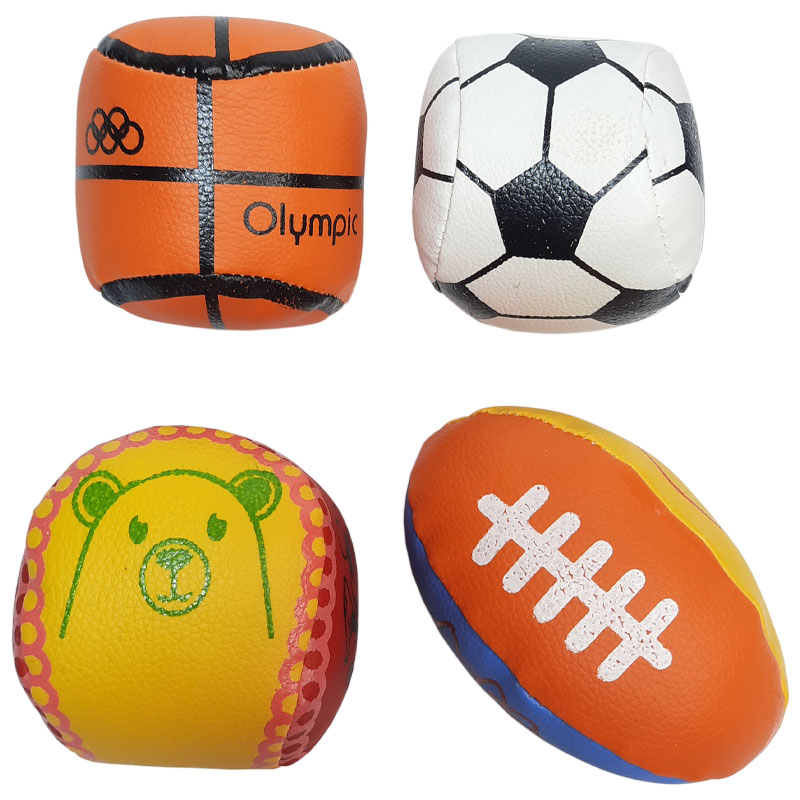 توپ بازی مدل آپارتمانی کد 1 مجموعه 4 عددی