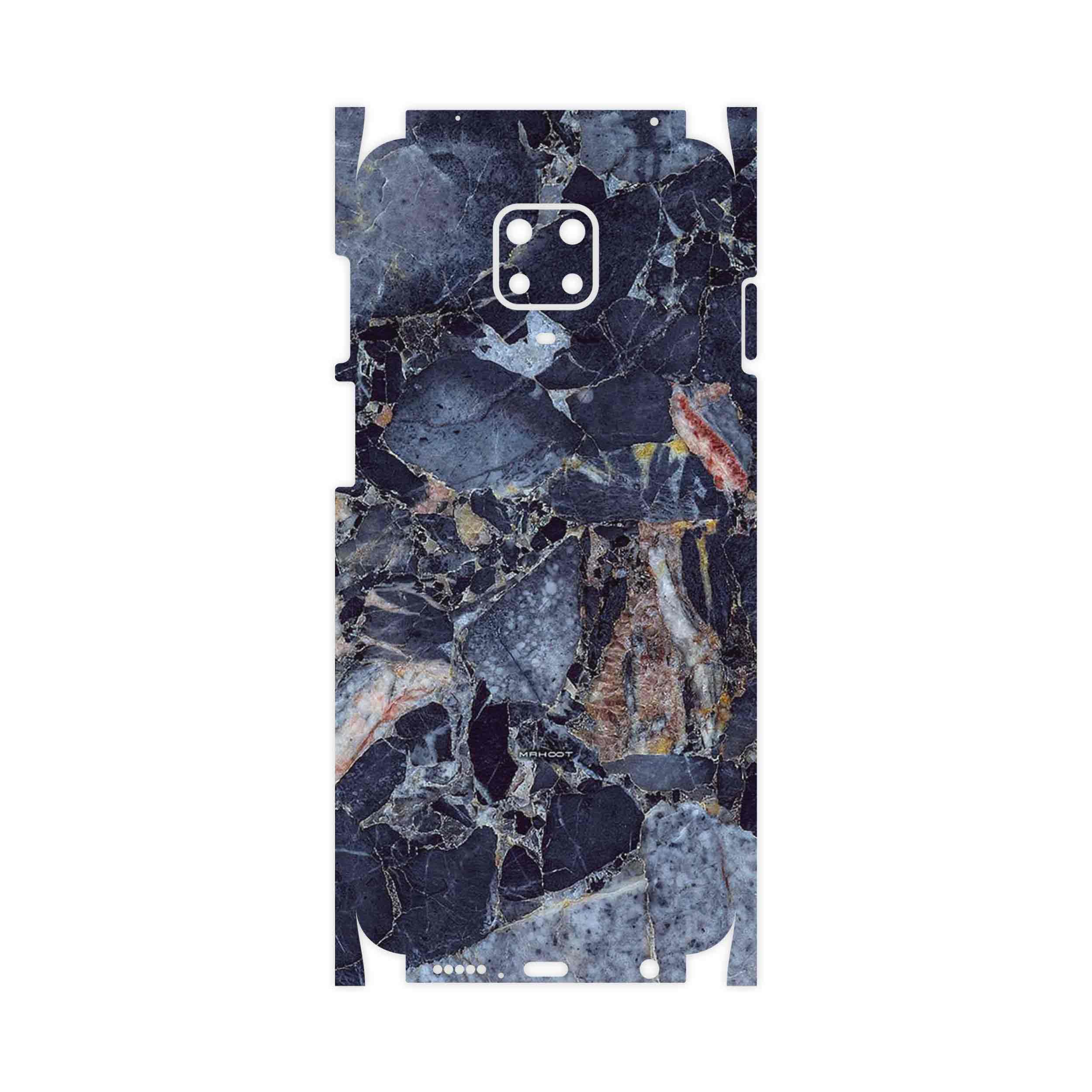 برچسب پوششی ماهوت مدل Broken black marble-FullSkin مناسب برای گوشی موبایل شیائومی Redmi Note 9 Pro