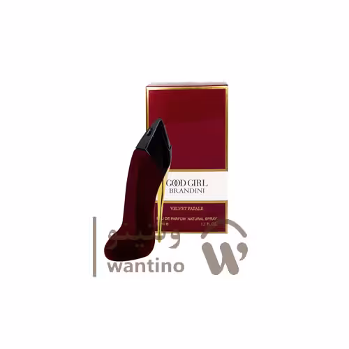 عطر ادکلن زنانه کارولینا هررا گود گرل ولوت فتال کفشی قرمز برندینی (Brandini Carolina Herrera Good Girl Velvet Fatale)