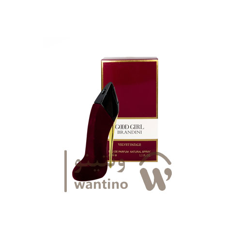 عطر ادکلن زنانه کارولینا هررا گود گرل ولوت فتال کفشی قرمز برندینی (Brandini Carolina Herrera Good Girl Velvet Fatale)