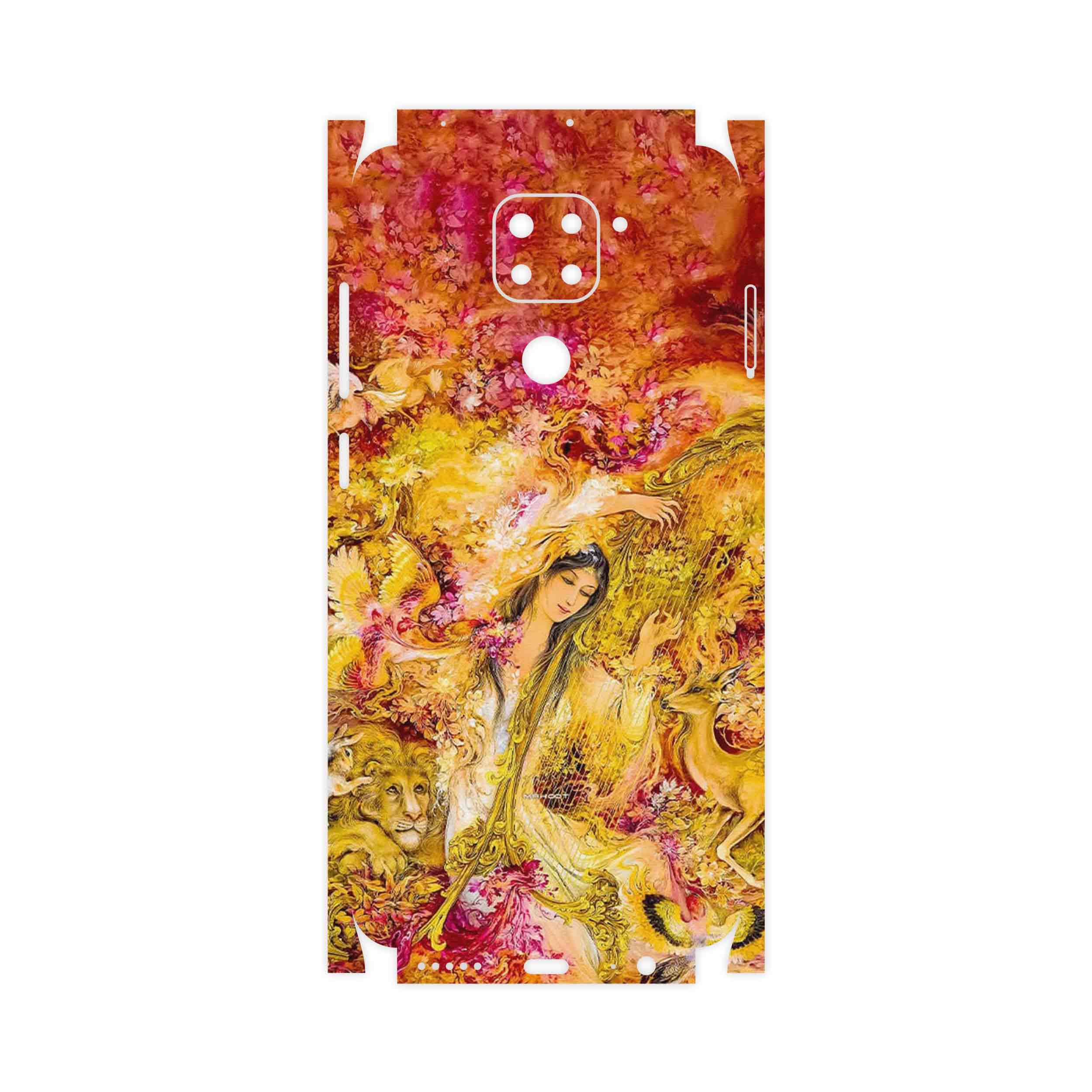 برچسب پوششی ماهوت مدل Persian miniature 1-FullSkin مناسب برای گوشی موبایل شیائومی Redmi 10X