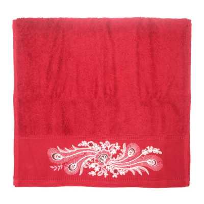 حوله دستی بهباف آذر مدل Q10 سایز 40*80 سانتی متر