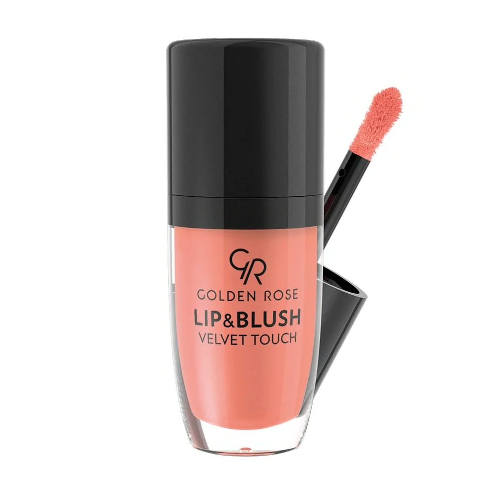 رژ لب و گونه مایع گلدن رز مدل (Velvet Touch)